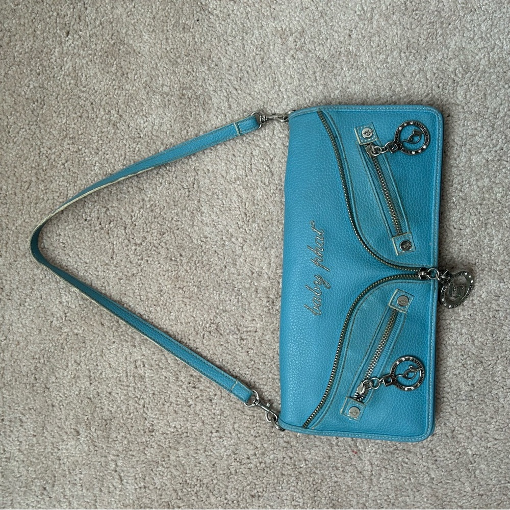 Betsey Johnson Blue Crossbody Bag